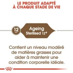 ROYAL CANIN Stérilisé Ageing 12+ Croquettes Chat 2 Kg -Meilleure Animalerie d6201590508586873ba8c952195a1020fe79a128 1014717 fr FR ageingsteril 3