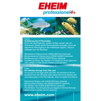 EHEIM Tapis Filtrant EEIM Et Tissus Pour Professionnels 4+/4e+ 4 EHEIM Tapis Filtrant EEIM Et Tissus Pour Professionnels 4+/4e+ – Image 2