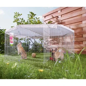 AniOne Enclos Pour Rongeurs 8 Angles 3 AniOne Enclos Pour Rongeurs 8 Angles