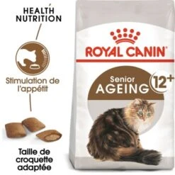 ROYAL CANIN Ageing 12+ Croquettes Chat 2 Kg