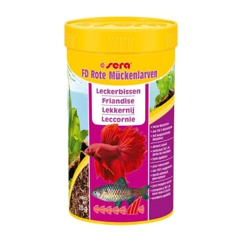 Sera FD Larves De Moustiques Rouges 250 Ml 3 Sera FD Larves De Moustiques Rouges 250 Ml