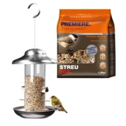 AniOne Colonne à Aliment Avec Premiere Mélanges De Graines