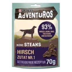 Adventuros Mini Steaks Cerf 7x70 G