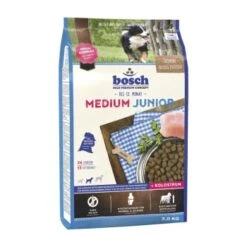 Bosch Croquettes Chiens Medium Junior Volaille 3 Kg