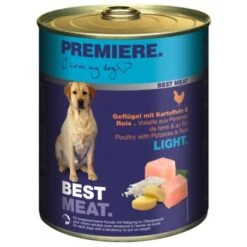 PREMIERE Best Meat Light Volaille & Riz 6x800 G