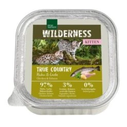 REAL NATURE WILDERNESS Kitten 16 X 100 G True Country Huhn & Lachs