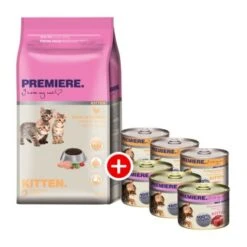 PREMIERE Nourriture Mixte Kitten Set 2 Pièces