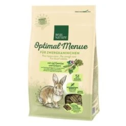 REAL NATURE « Optimal Menue » Pour Lapins Nains 1,5kg