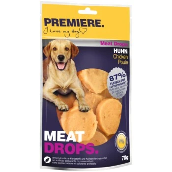 PREMIERE Meat Drops 6 X 70 G Poulet 3 PREMIERE Meat Drops 6 X 70 G Poulet
