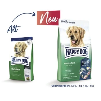 HAPPY DOG Fit & Vital Maxi Adult 14 Kg 4 HAPPY DOG Fit & Vital Maxi Adult 14 Kg – Image 2
