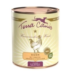 Terra Canis Classic Adult 6 x 800 g Poulet Aux Tomates, Amarante Et Basilic